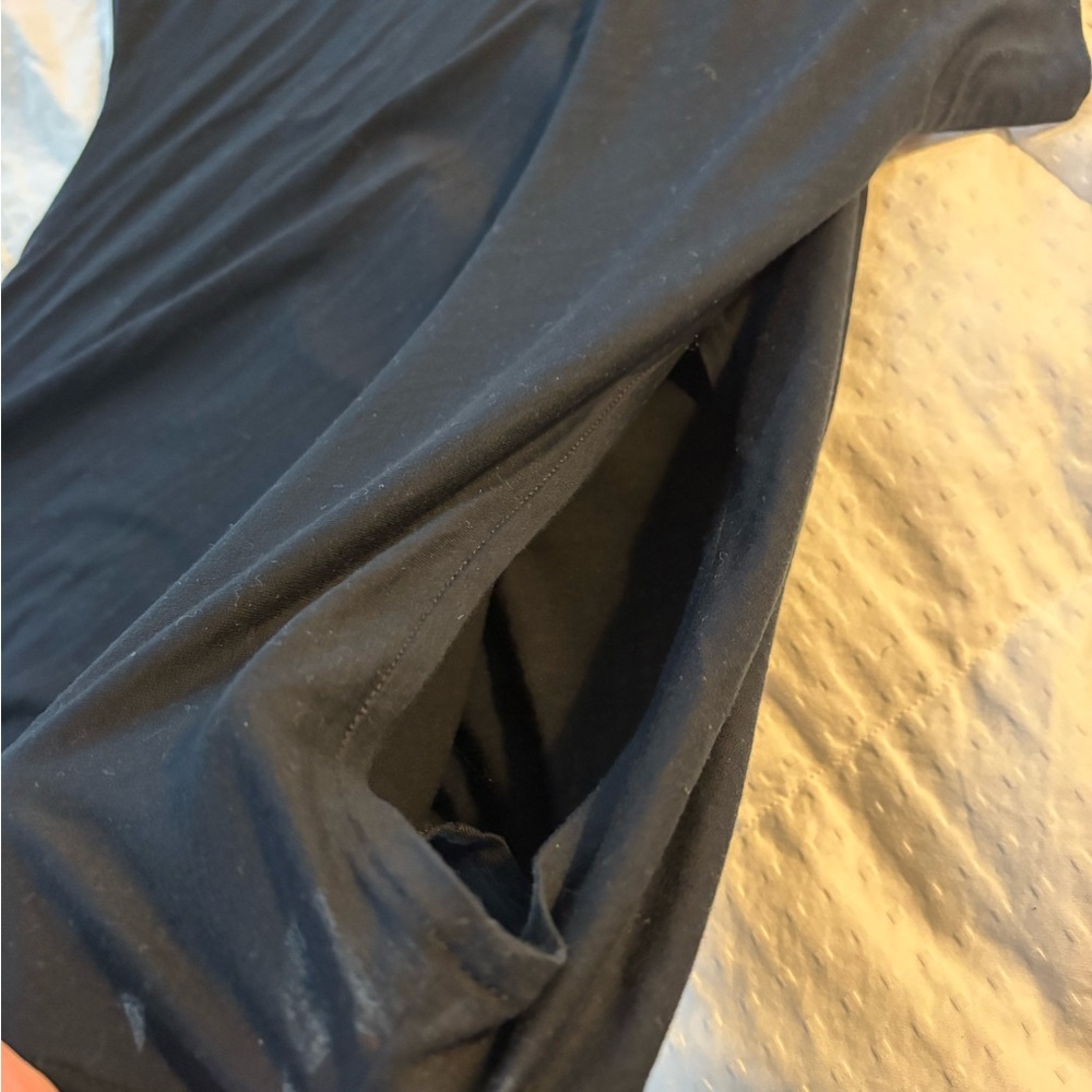Black Asymmetrical Women’s Maxi Dress Small - Picture 4 of 7